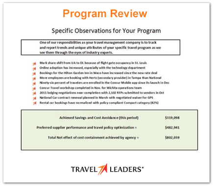 Corporate Travel Management Services